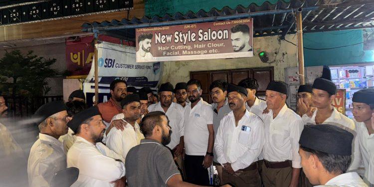 उत्तराखण्ड में अत्यधिक वर्षा से विभिन्न आपदा प्रभावित क्षेत्रों में राष्ट्रीय स्वयंसेवक संघ के स्वयंसेवकों