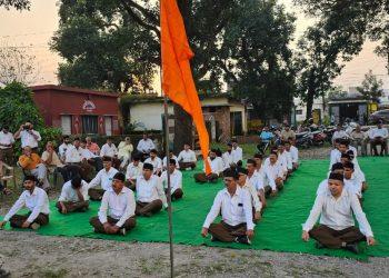 हिन्दू समाज संगठित शक्ति का पूजक है यही विजयादशमी का संदेश है