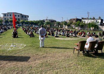 प्रांत प्रचारक डॉ. शैलेन्द्र जी का आह्वान- राष्ट्र निर्माण में युवा स्वयंसेवक बनें अग्रणी।