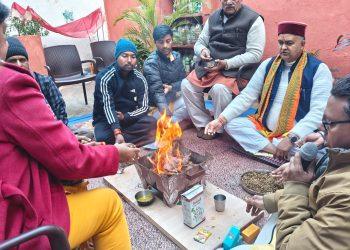 आदरणीय शकुंतला देवी जी की पुण्यतिथि पर हवन का आयोजन !