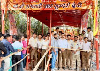 काशीपुर चैती मेले में संघ के स्वयंसेवकों ने मेले की व्यवस्था में अहम भूमिका निभाई !