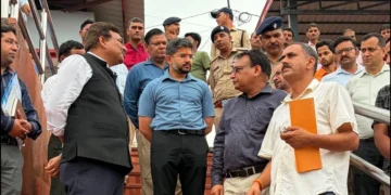 देहरादून: हरिपुर कालसी में बन रहा उत्तराखंड का पहला जमुना घाट, मुख्य सचिव आनंद वर्धन ने किया निरीक्षण
